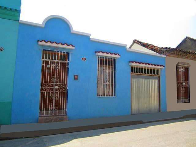 'Vista exterior' Casas particulares are an alternative to hotels in Cuba.